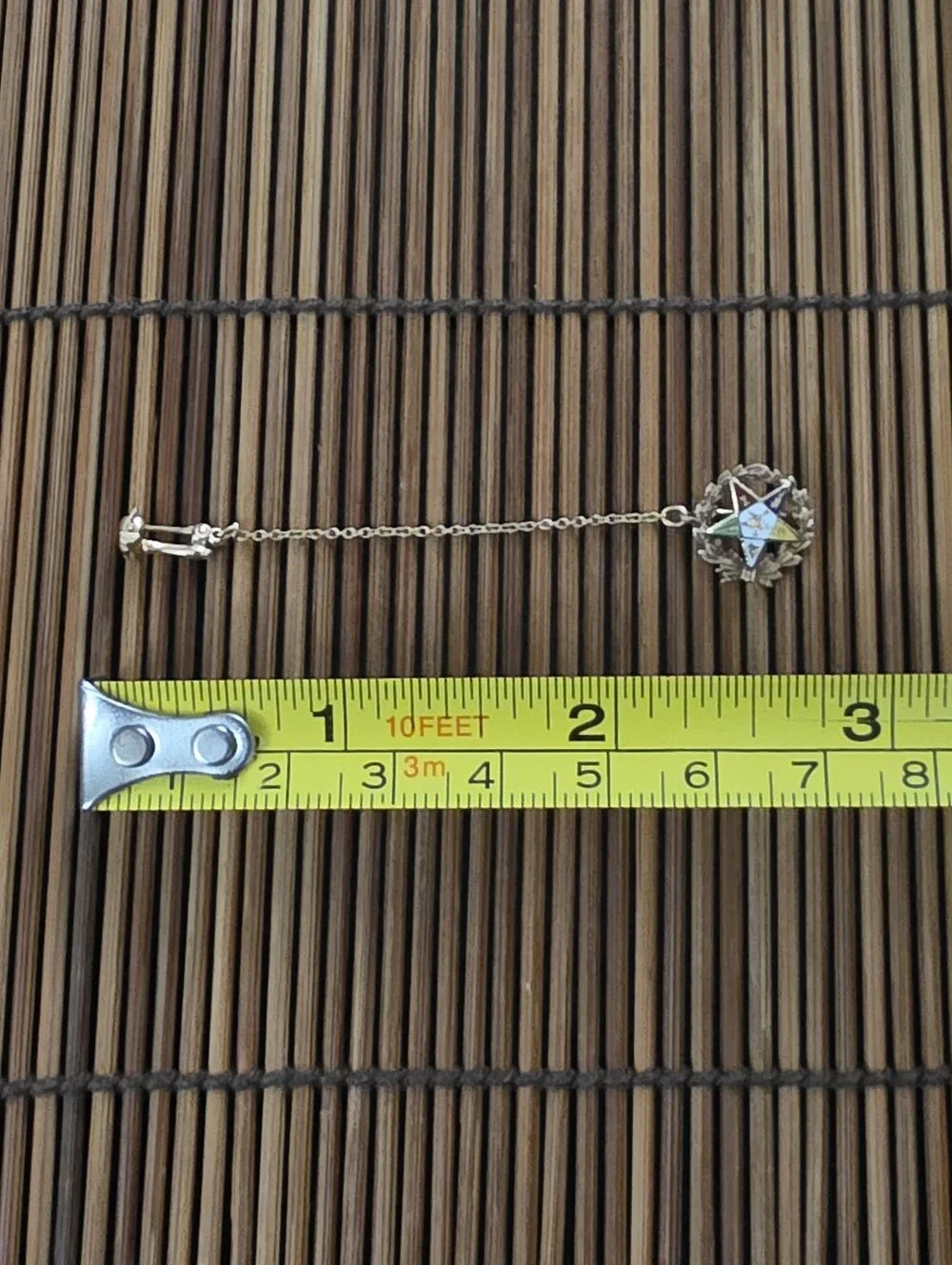 14k Eastern Star Yellow Gold Pin (Vintage)